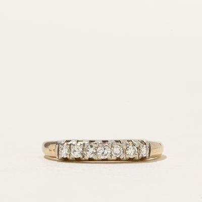 14k Semi Eternity Diamond Ring | 0.20ctw | SZ 5
