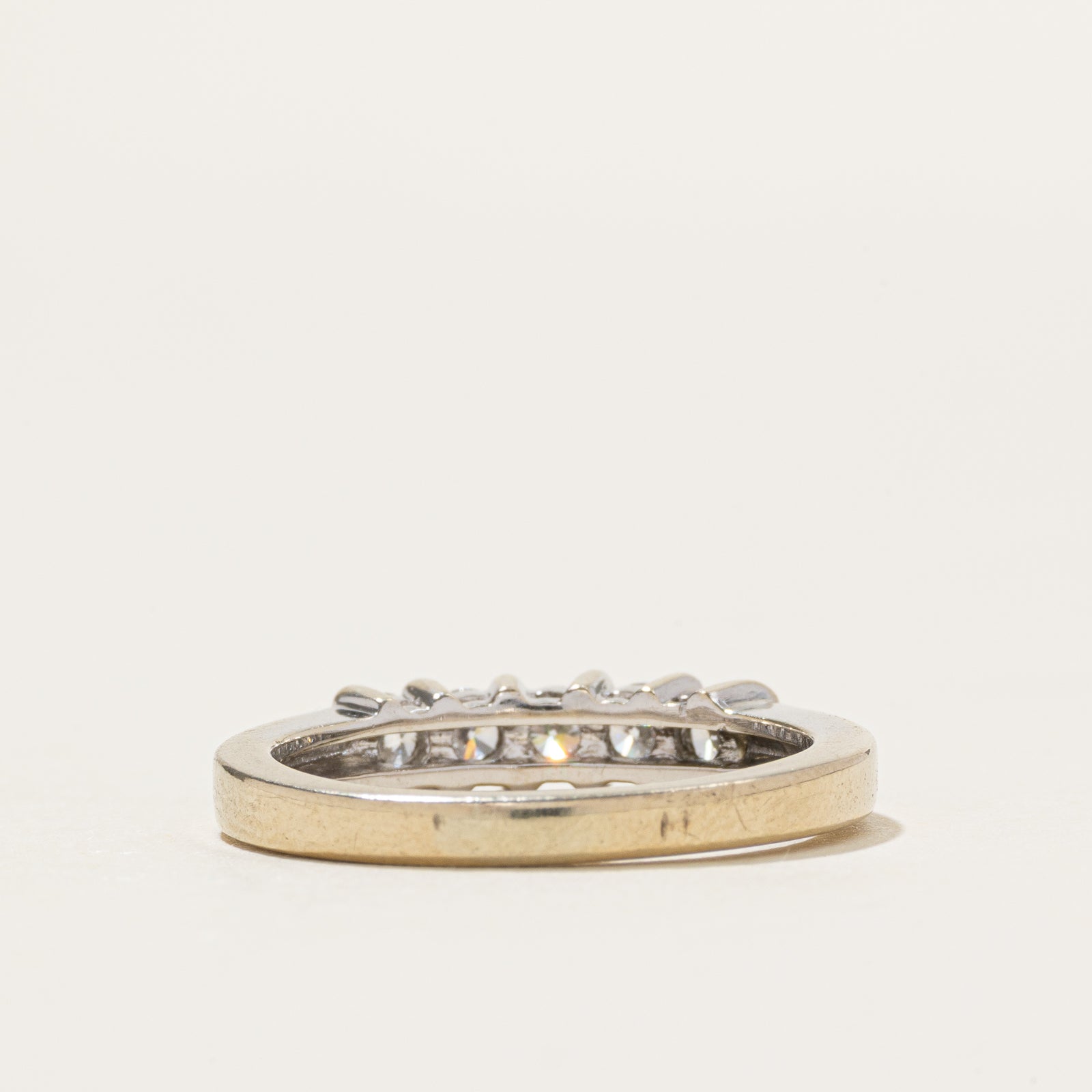 18k Five Stone Diamond Ring | 0.41ctw | SZ 5.75