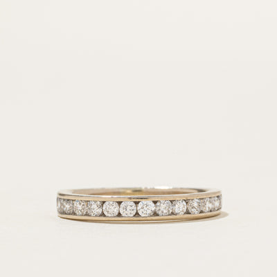 14k Semi Eternity Channel Set Diamond Ring | 0.50ctw | SZ 5.5