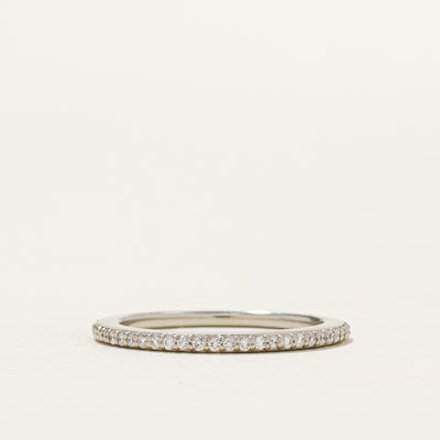 19k Semi Eternity Diamond Band | 0.09ctw | SZ 5