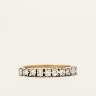 14k Semi Eternity Diamond Ring | 0.42ctw | SZ 5