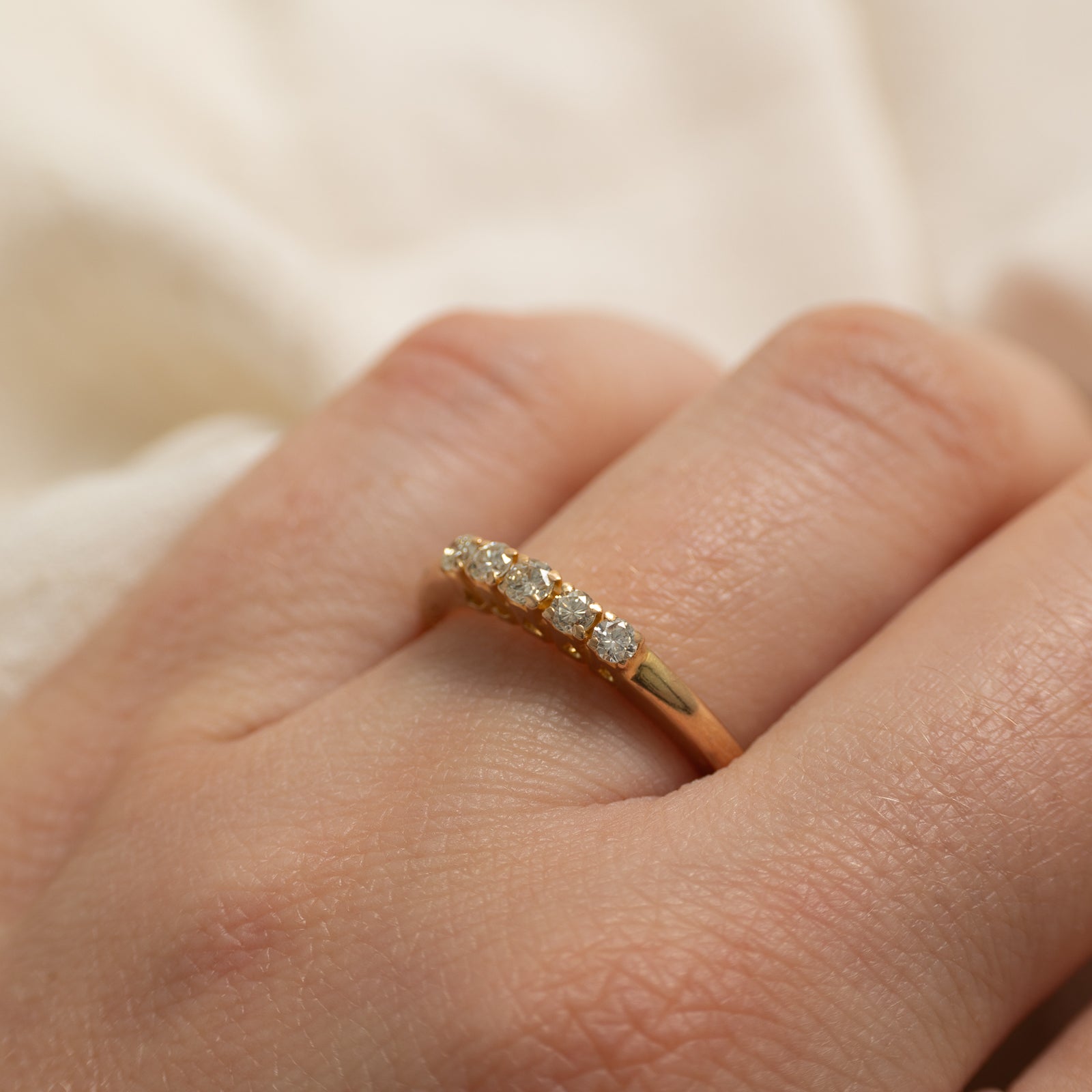 18k Five Stone Diamond Ring | 0.23ctw | SZ 7