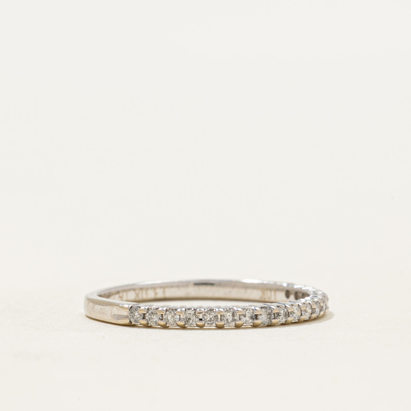 Semi Eternity Diamond Band | 0.10ctw | 1.60mm | SZ 5.75