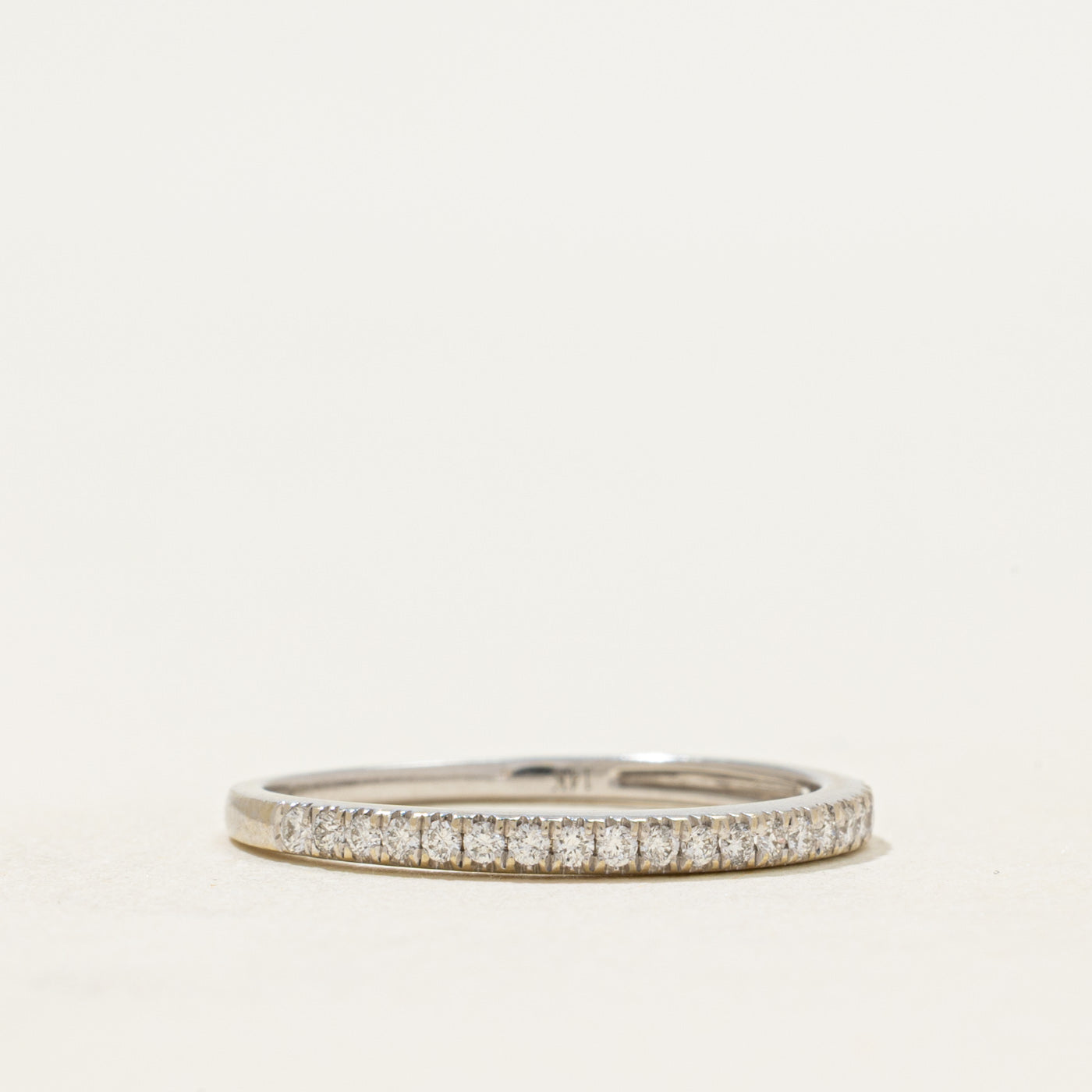 Semi Eternity Diamond Band | 0.16ctw | 1.85mm | SZ 6.75