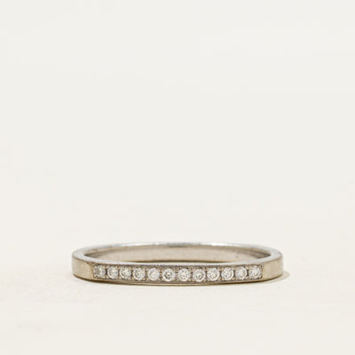 Soft Square Diamond Band | 0.06ctw | 1.85mm | SZ 6.5