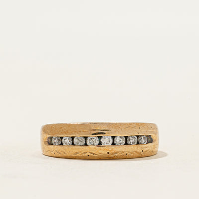 Channel Set Diamond Ring | 0.22ctw | SZ 5.5
