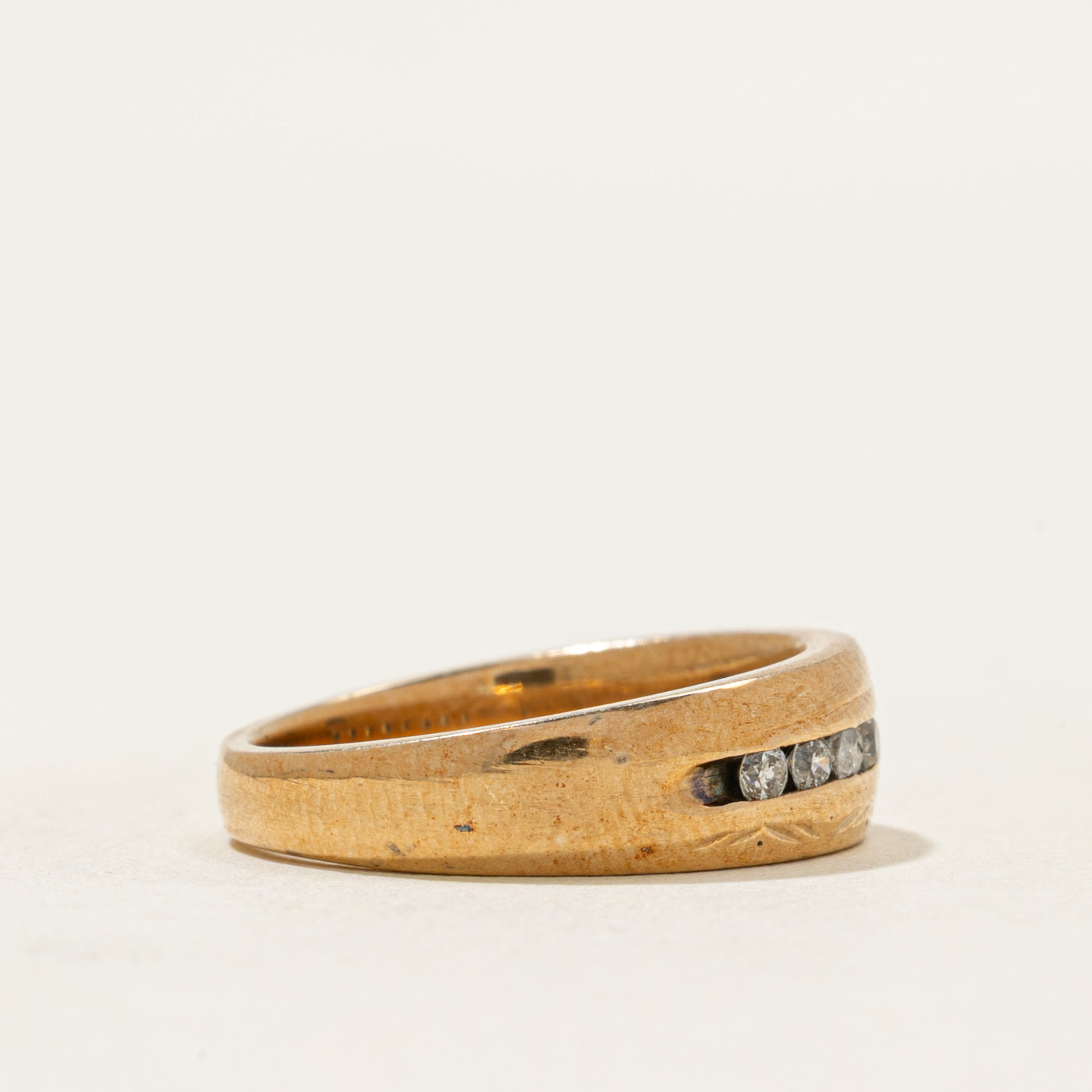 Channel Set Diamond Ring | 0.22ctw | SZ 5.5