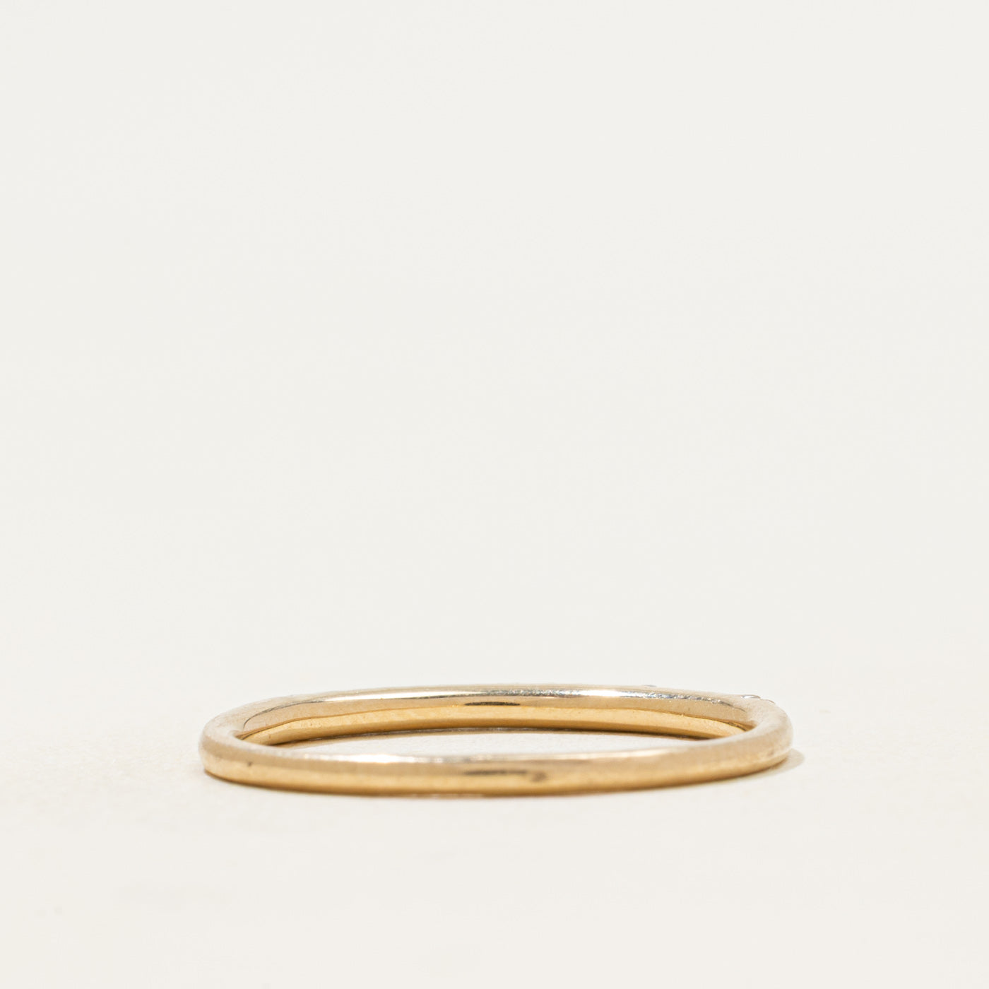 14k Semi Eternity Diamond Band | 0.09ctw | 1.40mm | SZ 7.75