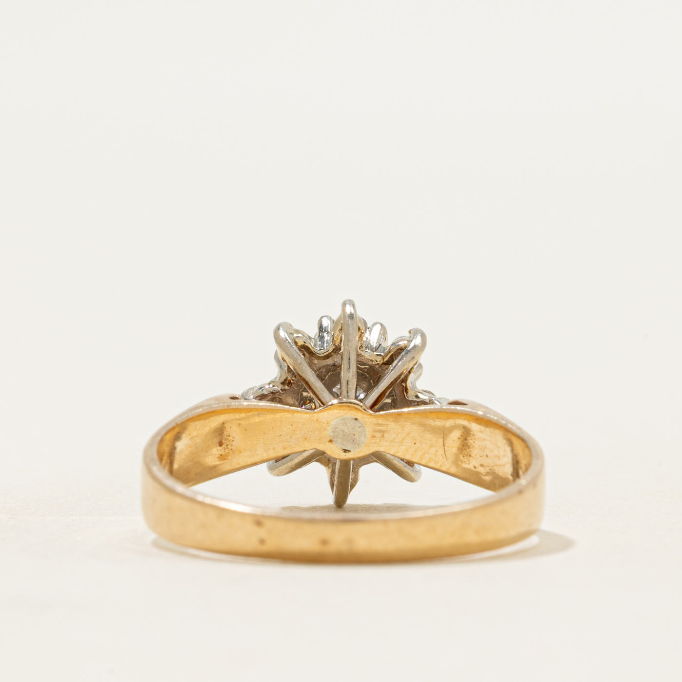 14k Diamond Cluster Ring | 0.25ctw | SZ 7