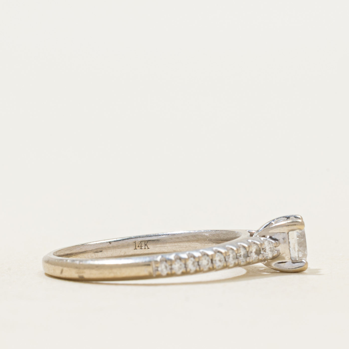 14k Diamond Engagement Ring | 0.52ctw | SZ 5