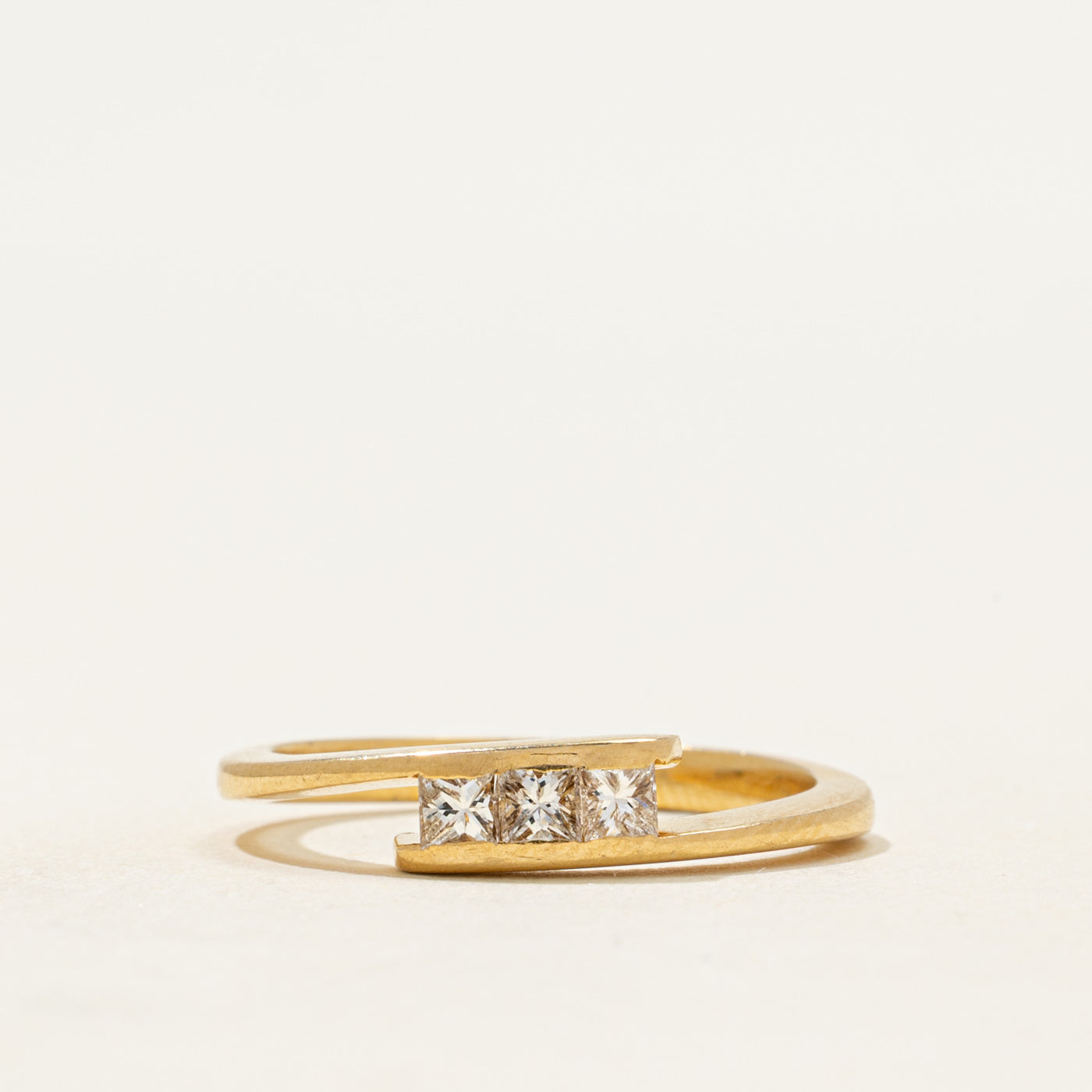 完売品　sykia/2way 3stone Ring Gold 完売品 sykia/2way 3stone Ring Gold