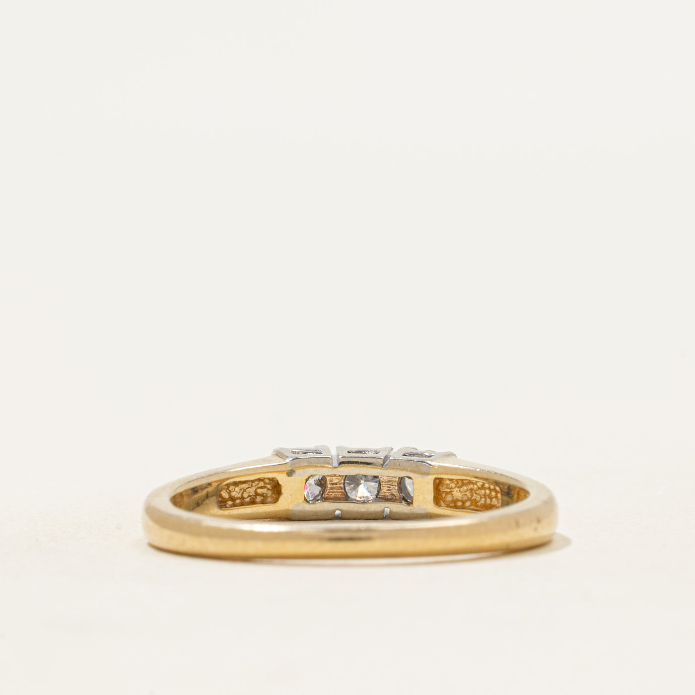 Three Stone Diamond Ring | 0.24ctw | SZ 6.5