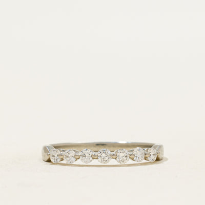 19k Semi Eternity Diamond Band | 0.32ctw | 2.45mm | SZ 7
