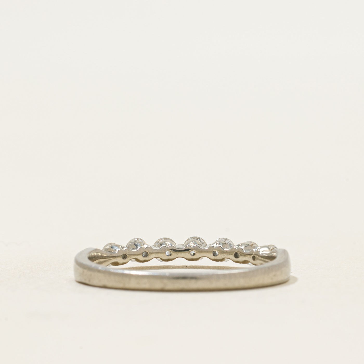 19k Semi Eternity Diamond Band | 0.32ctw | 2.45mm | SZ 7