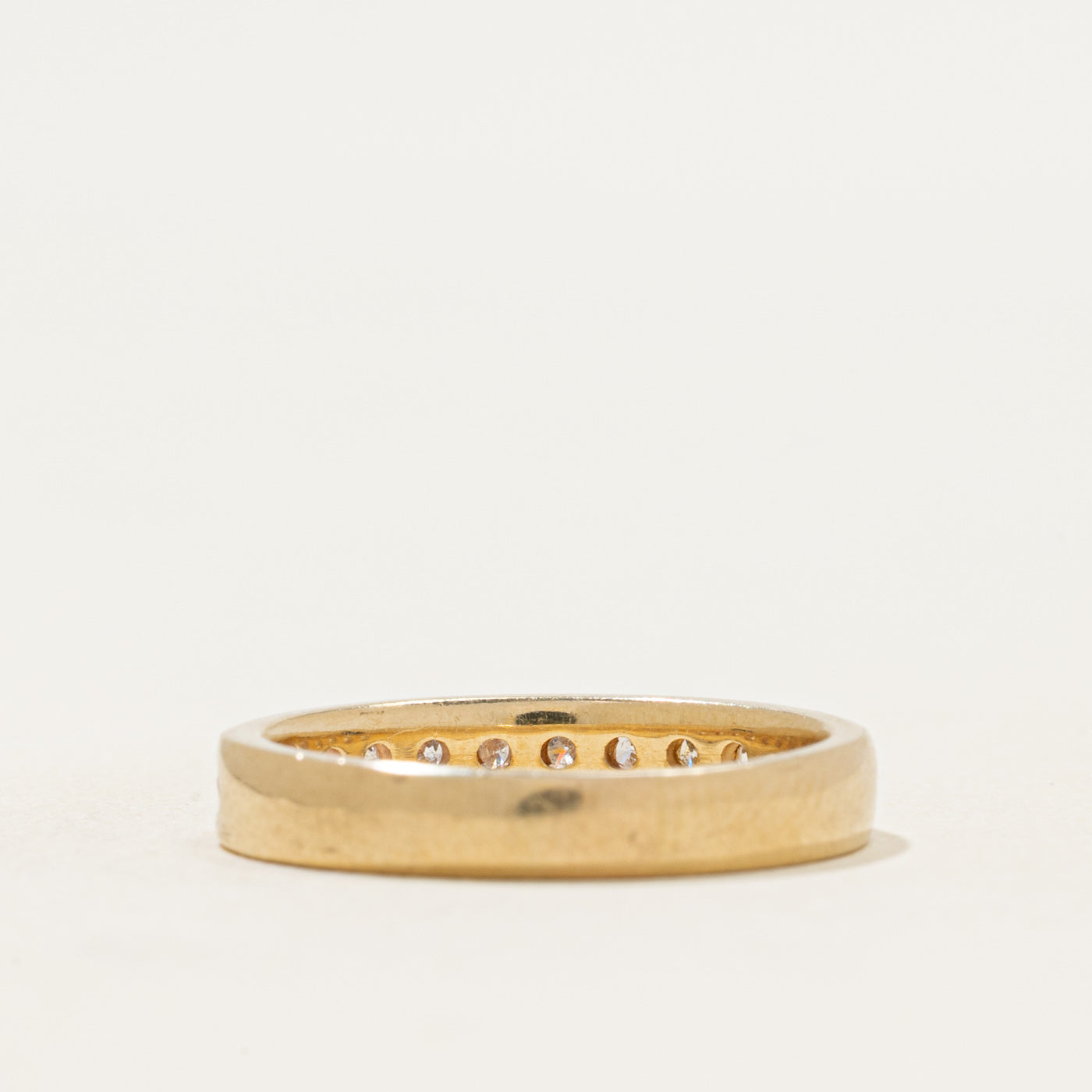 Channel Set Semi Eternity Diamond Band | 0.39ctw | 3.50mm | SZ 6.5