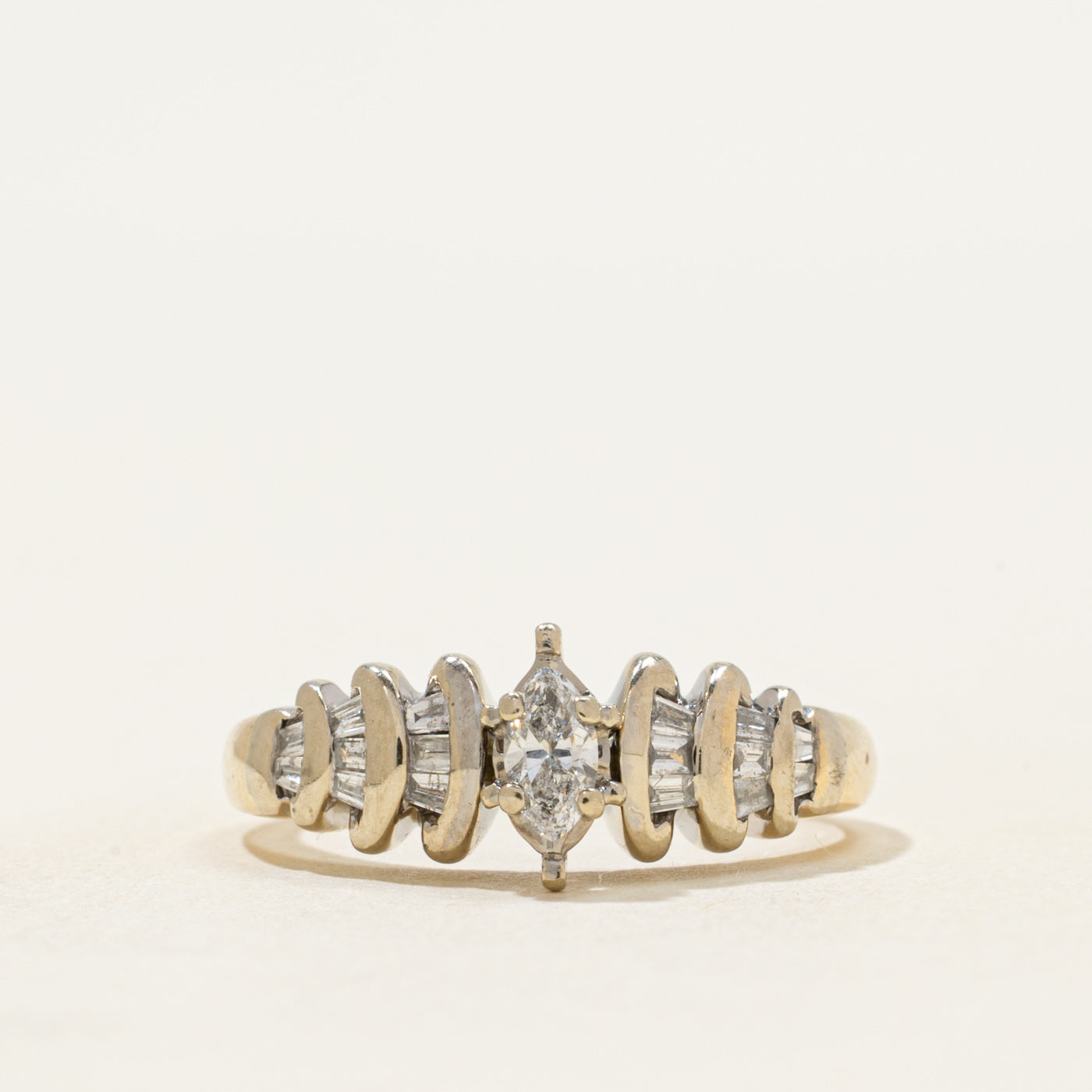 High Set Diamond Ring | 0.29ctw | SZ 7.25