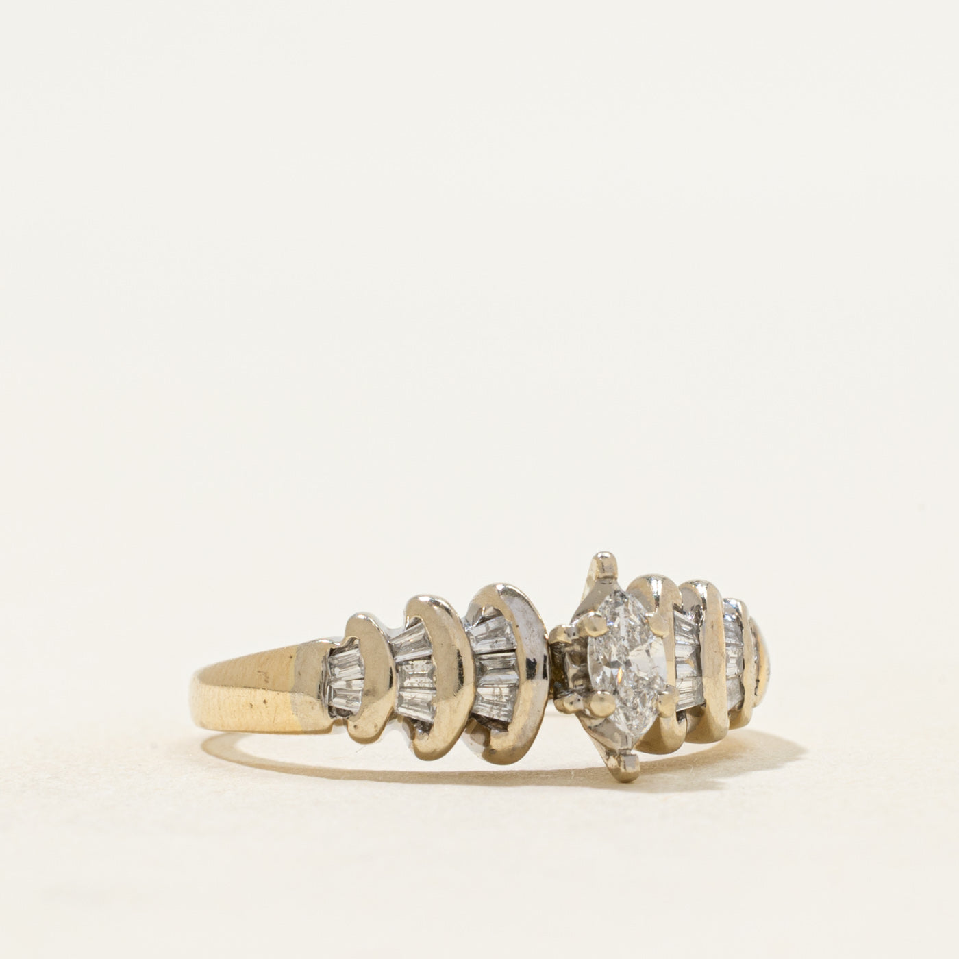 High Set Diamond Ring | 0.29ctw | SZ 7.25