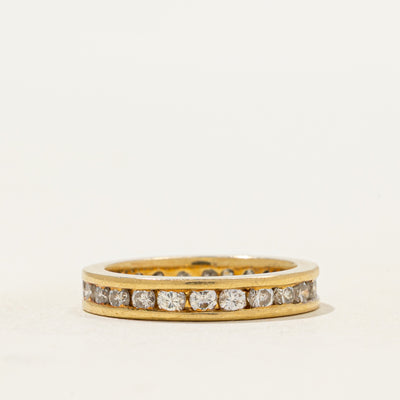 Channel Set Eternity Diamond Band | 1.00ctw | 3.35mm | SZ 4.75