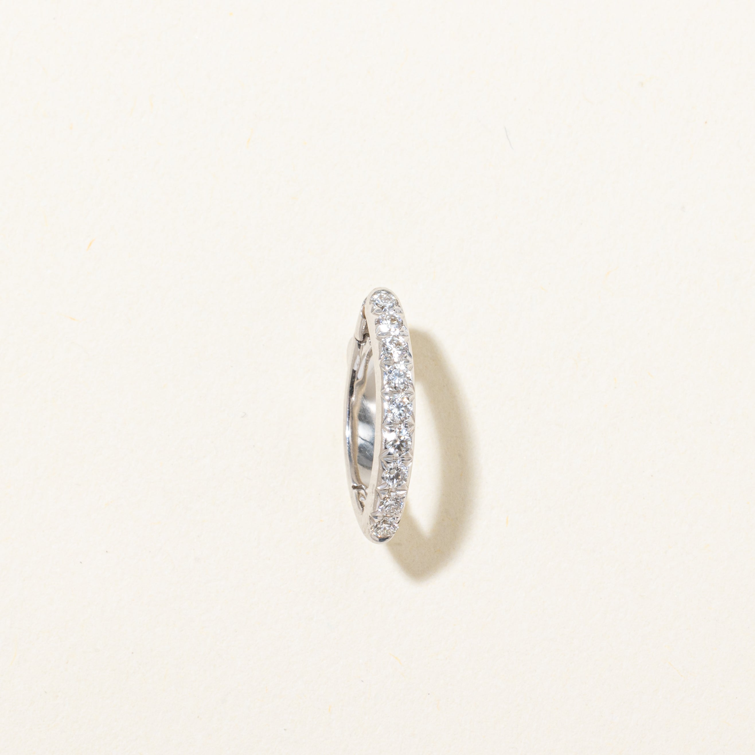 Diamond Marquise Shaped Leverback Pendant | 0.20ctw
