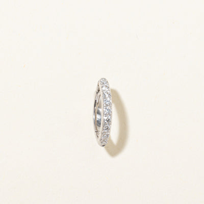Diamond Marquise Shaped Leverback Pendant | 0.20ctw
