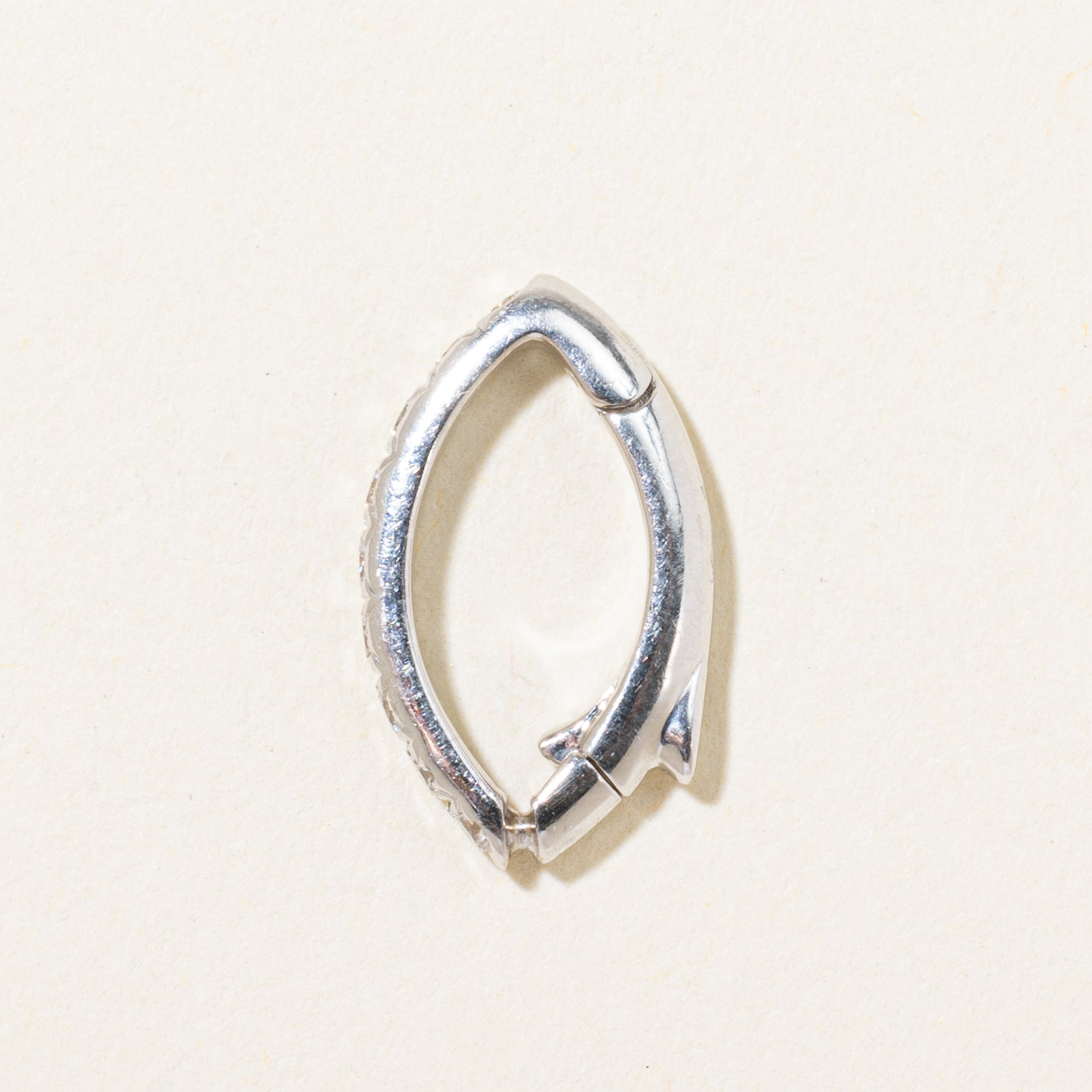 Diamond Marquise Shaped Leverback Pendant | 0.20ctw