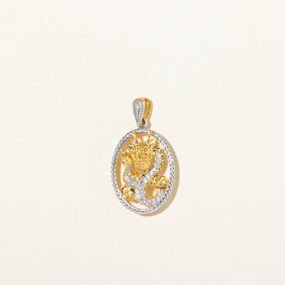 Diamond Dragon Pendant | 0.25ctw