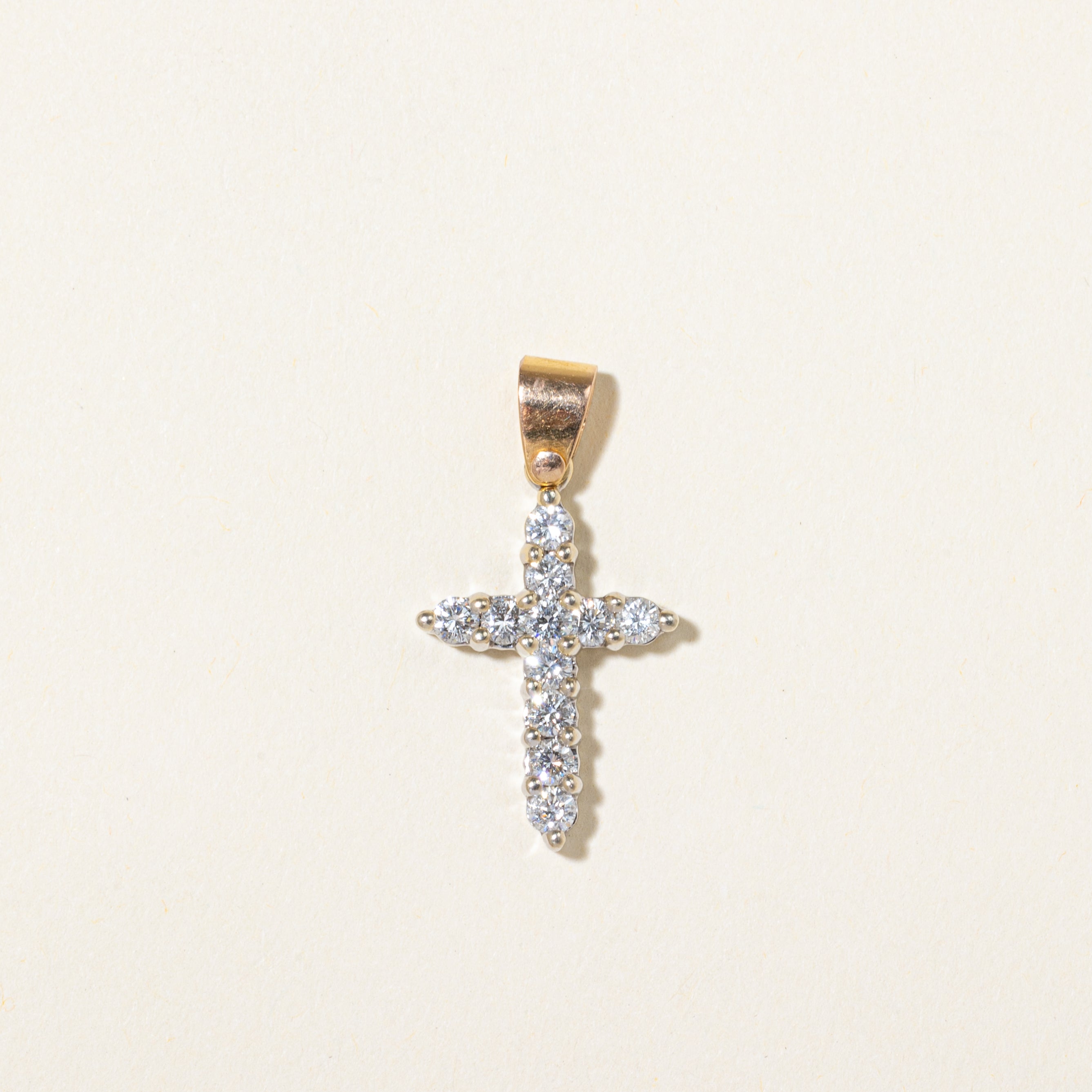 Diamond Cross Pendant | 0.66ctw