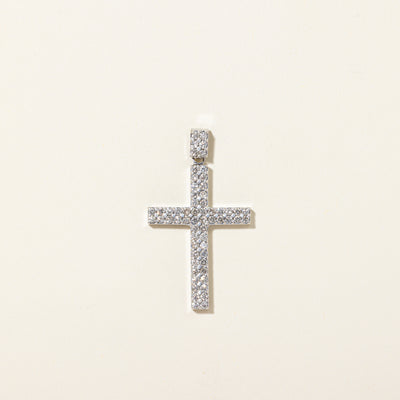 Large Diamond Cross Pendant | 2.25ctw