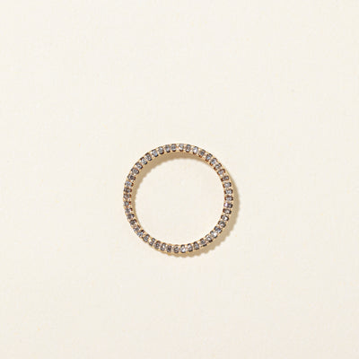 Diamond Circle Pendant | 0.19ctw