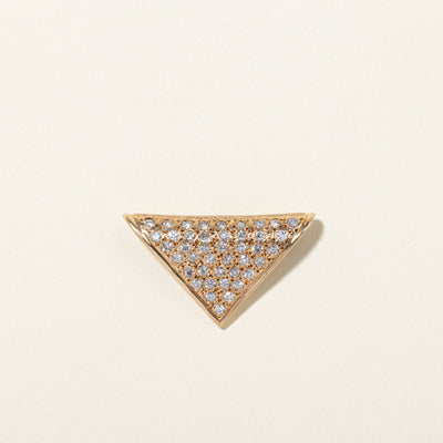 Pavé Set Diamond Slide Pendant | 0.96ctw