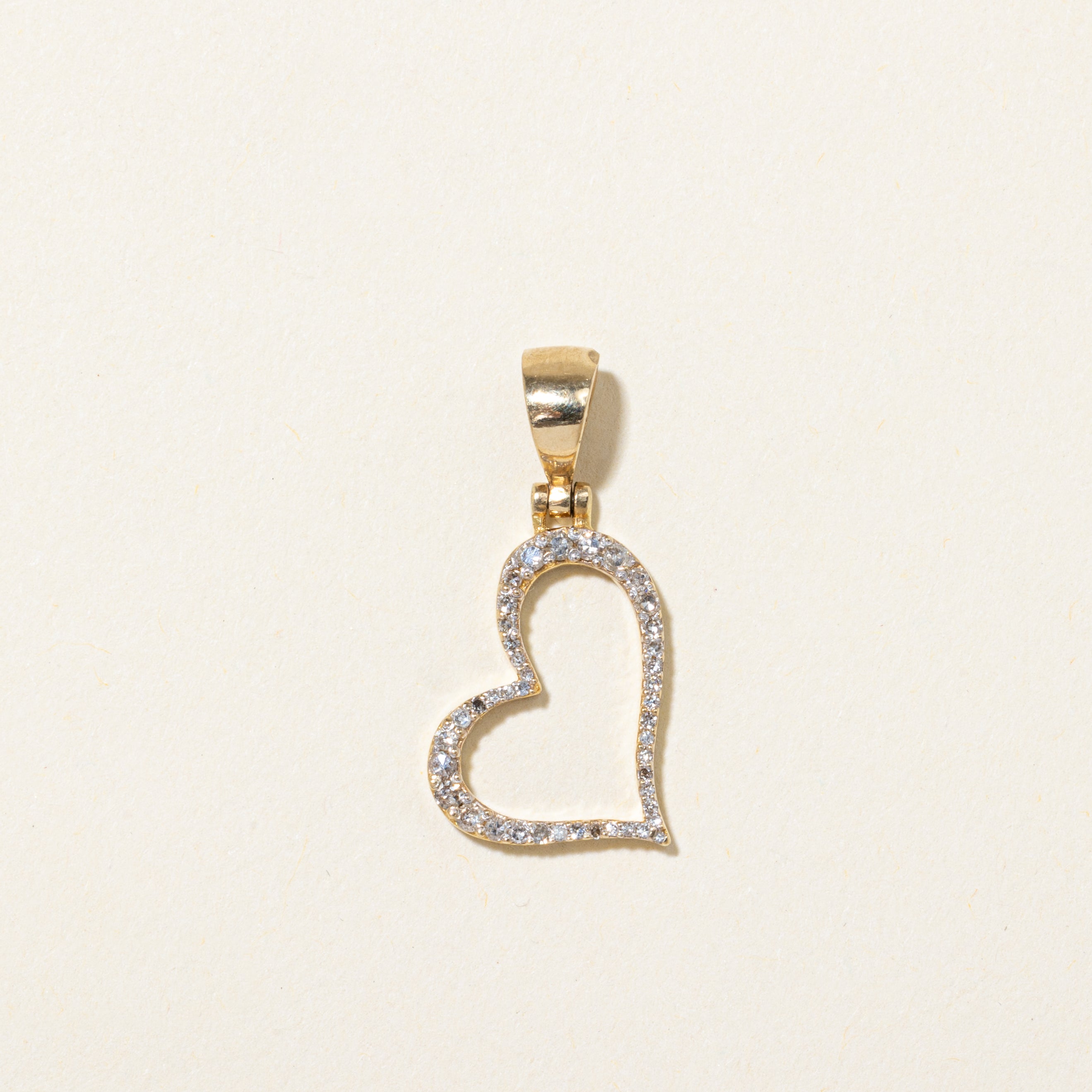 Diamond Heart Pendant | 0.10ctw