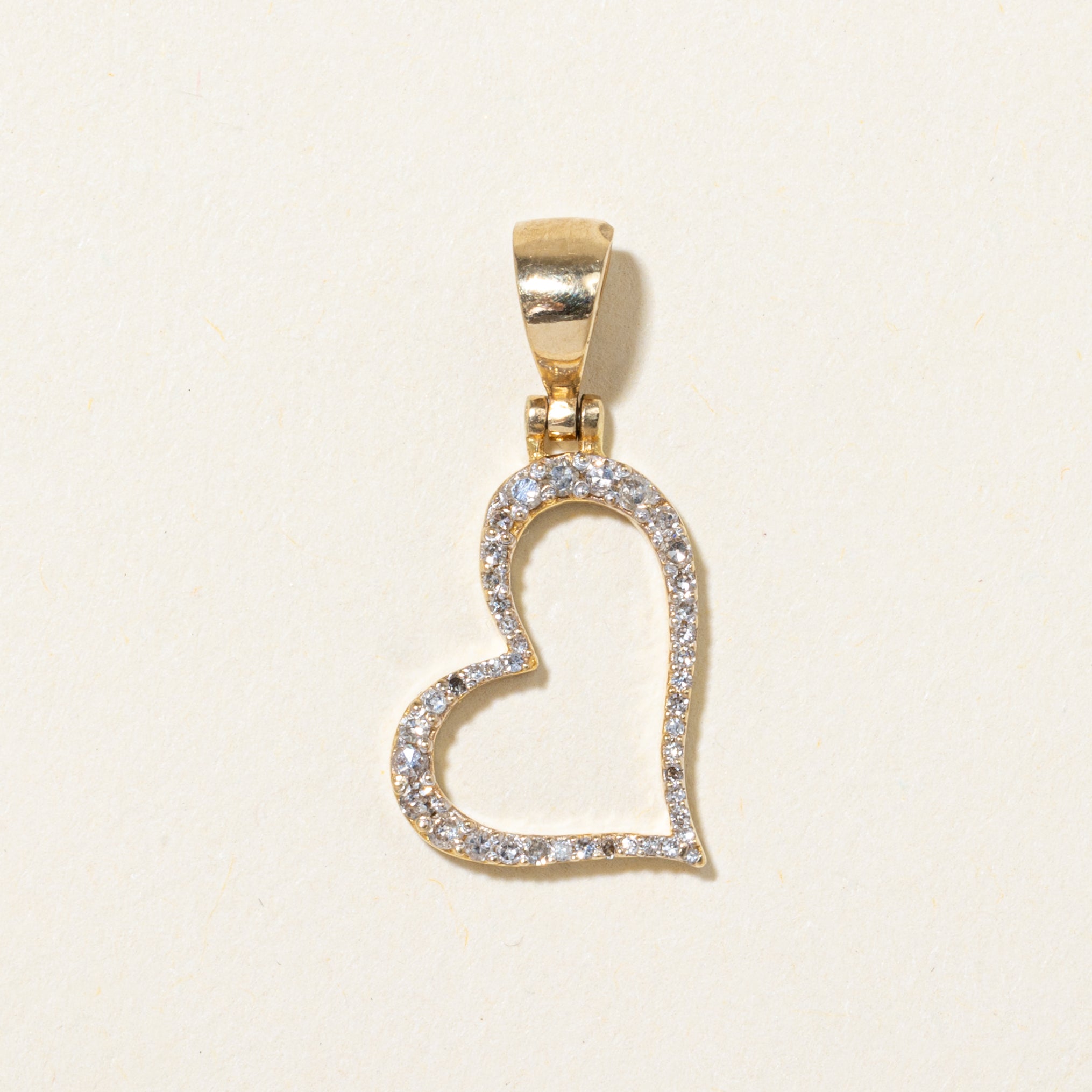 Diamond Heart Pendant | 0.10ctw
