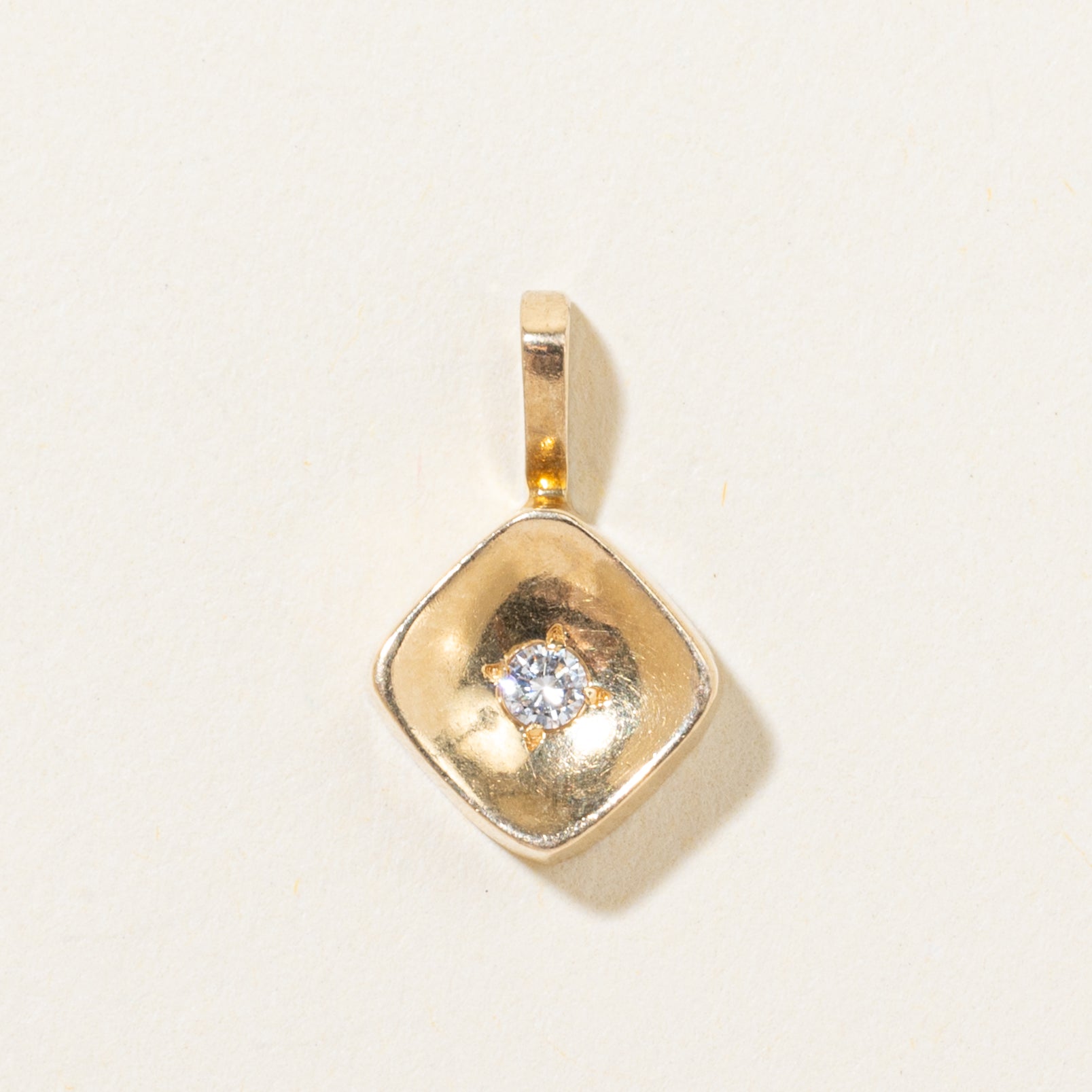 Single Diamond Pendant | 0.04ct