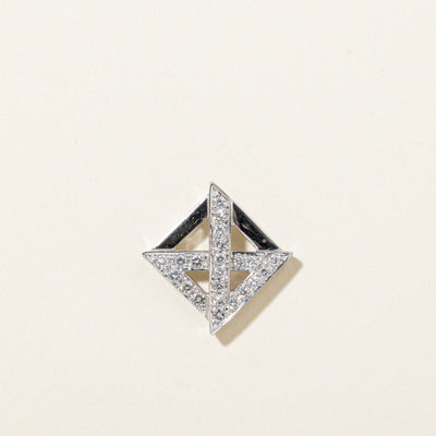 Diamond Geometric Pendant | 0.33ctw