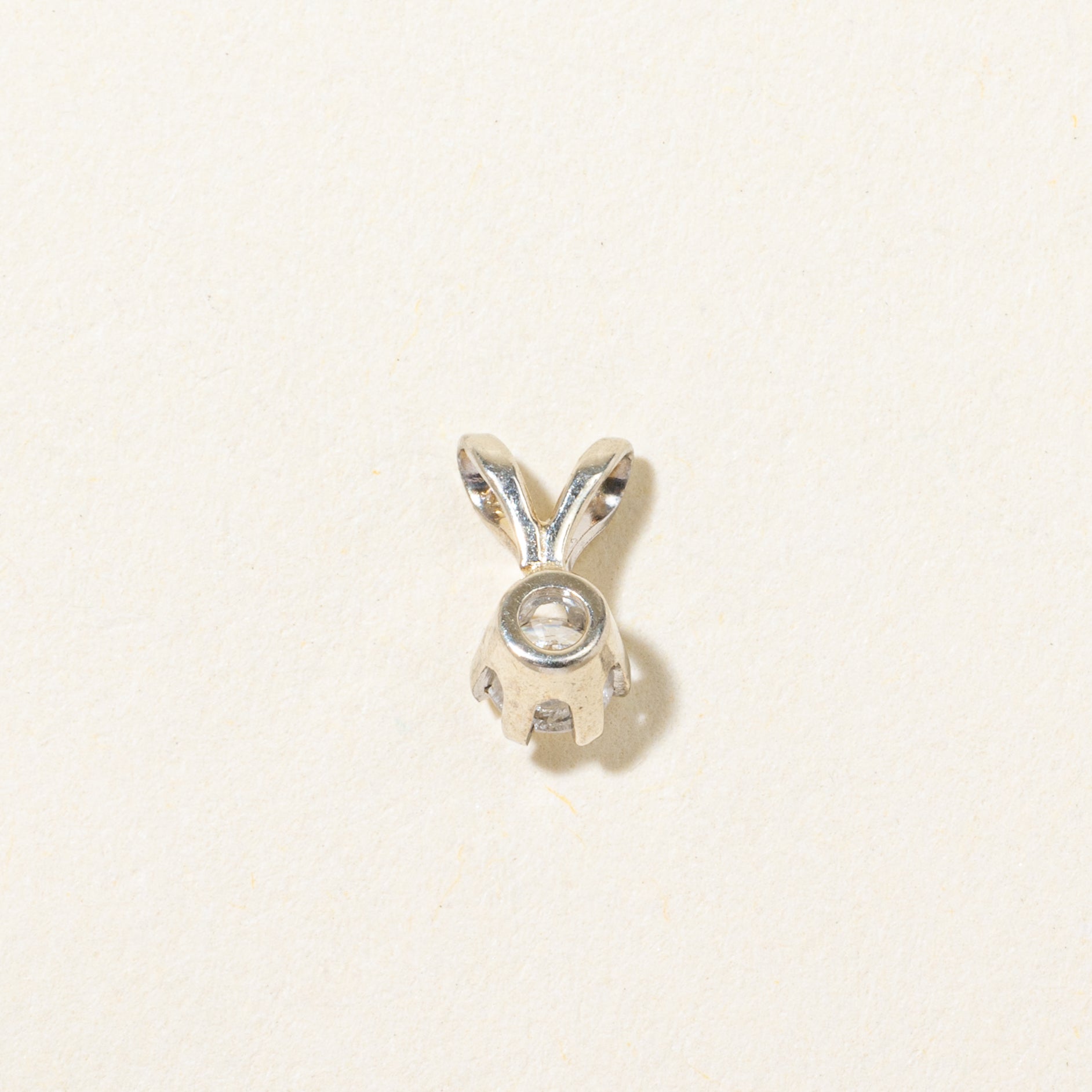 Solitaire Diamond Pendant | 0.15ct
