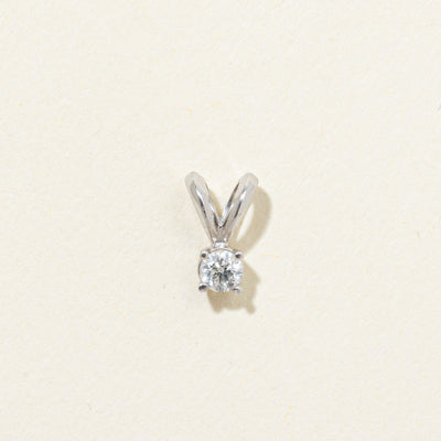 Basket Set Diamond Pendant | 0.10ct