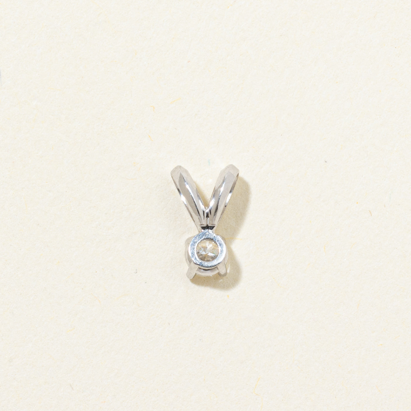 Basket Set Diamond Pendant | 0.10ct