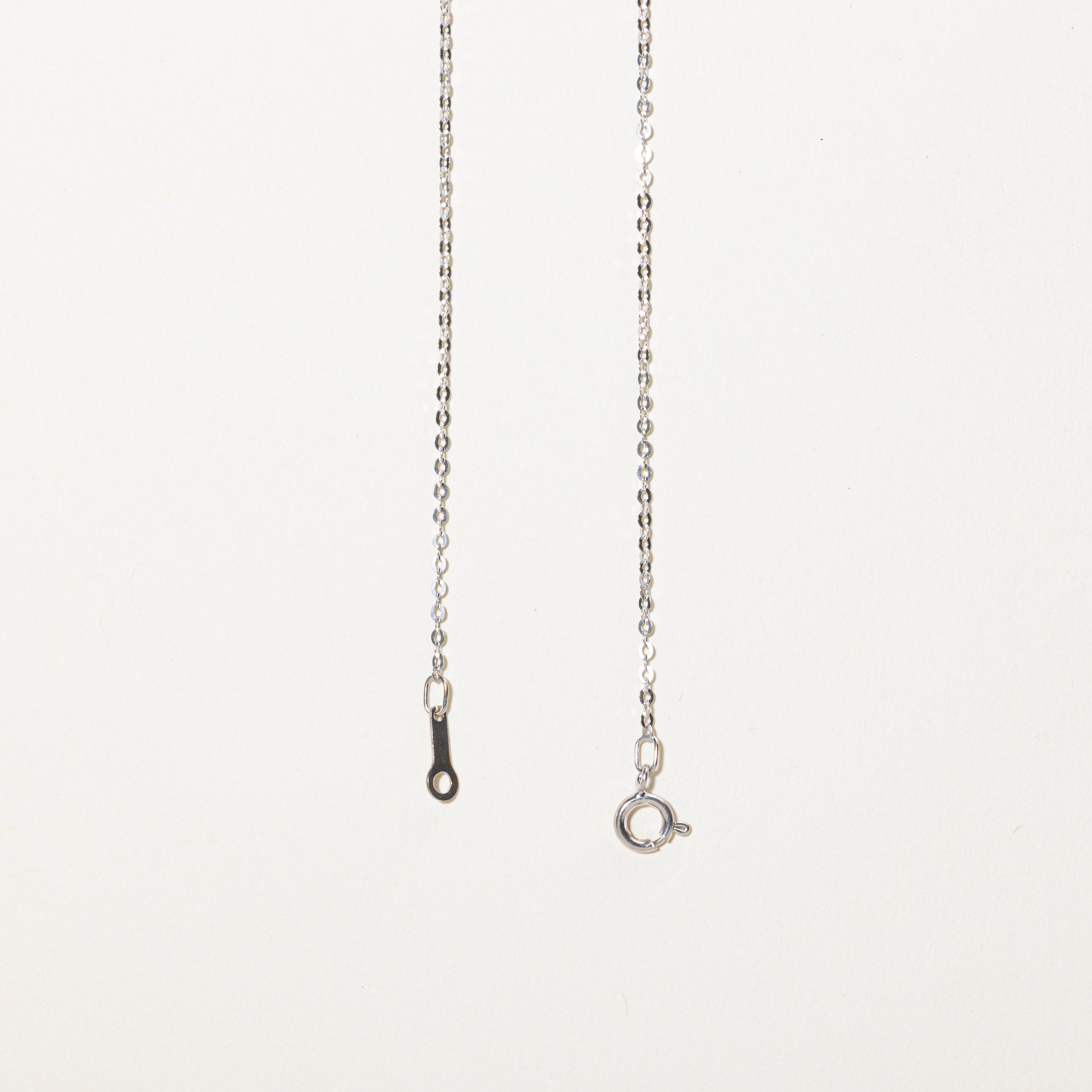 Diamond Snowflake Cluster Pendant Necklace | 0.25ctw