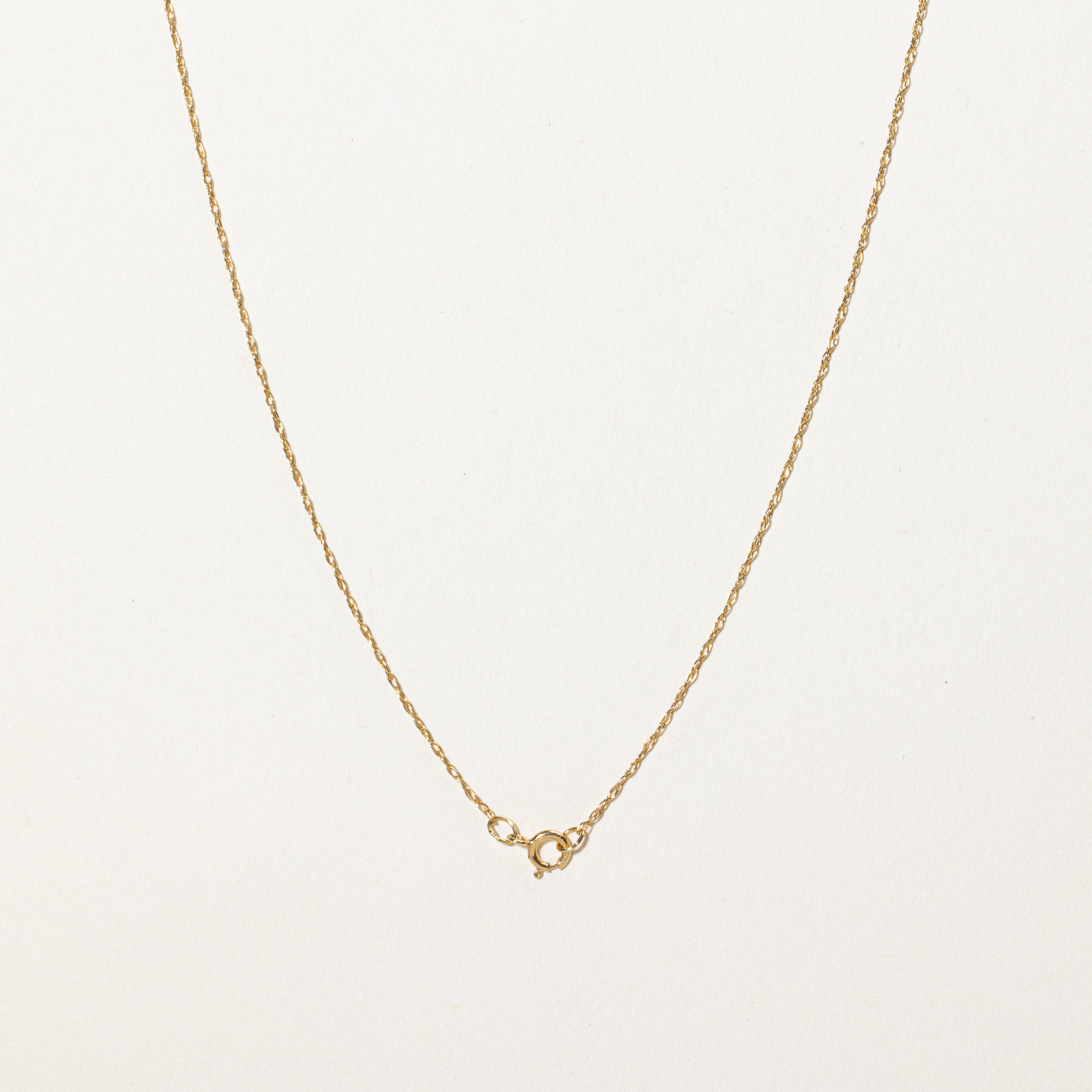 Diamond Waterfall Infinity Pendant Necklace | 0.18ctw | 19"