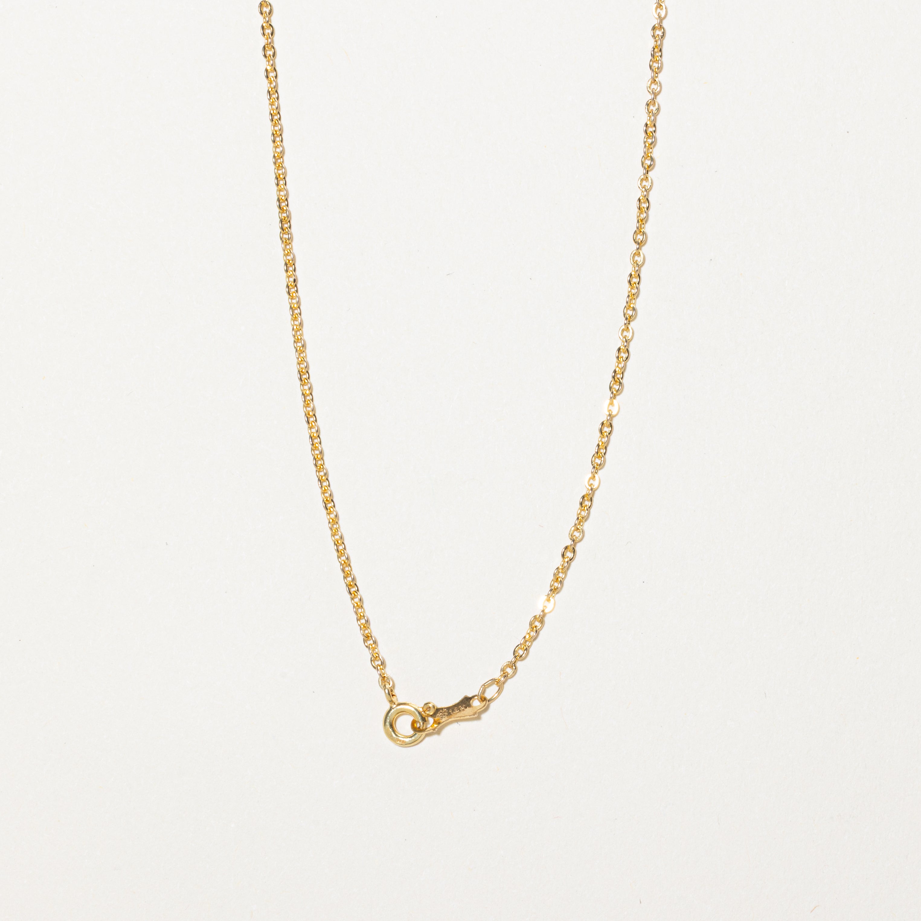Diamond Abstract Pendant Necklace | 0.13ctw | 16"