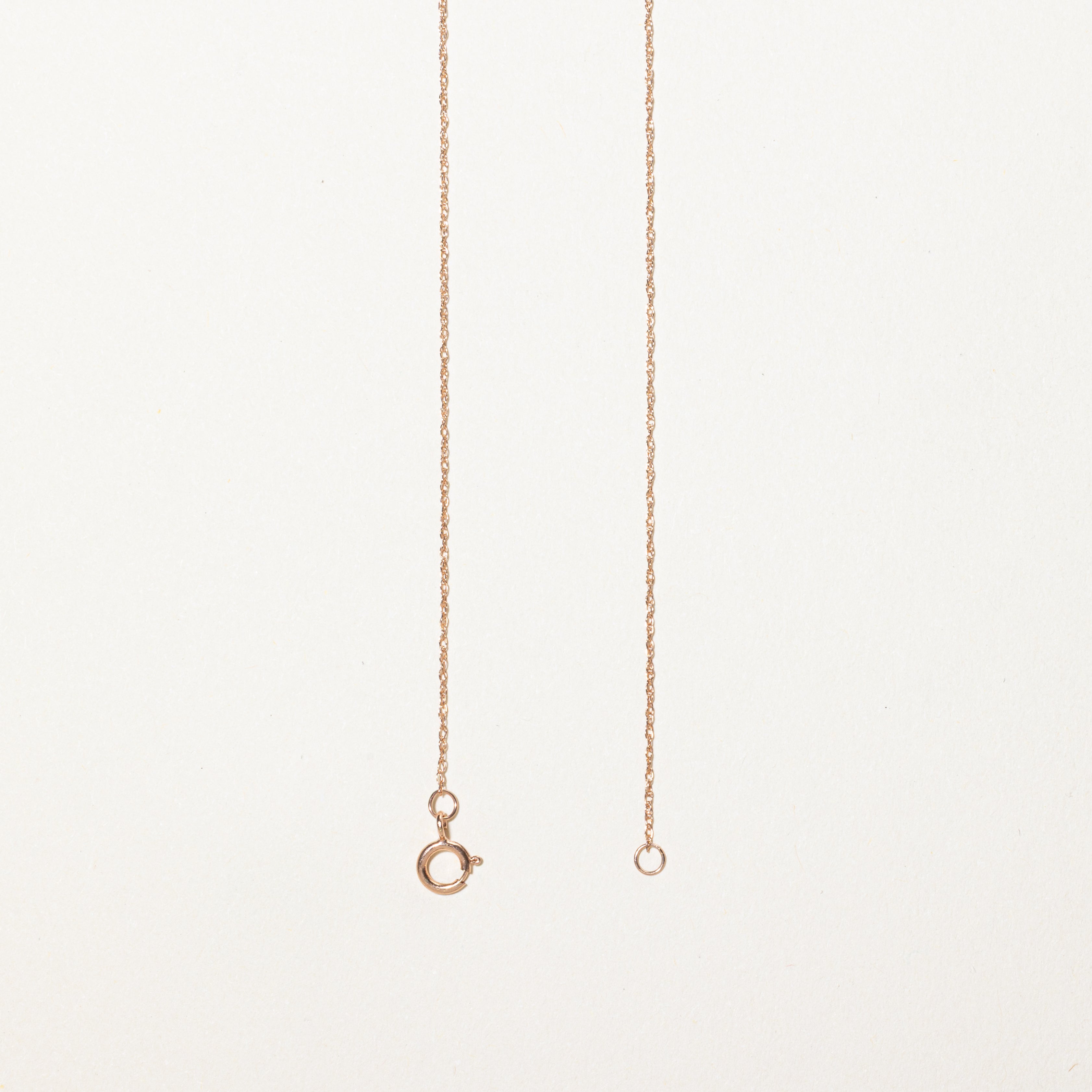 Diamond Waterfall Swirl Pendant Necklace | 0.03ctw