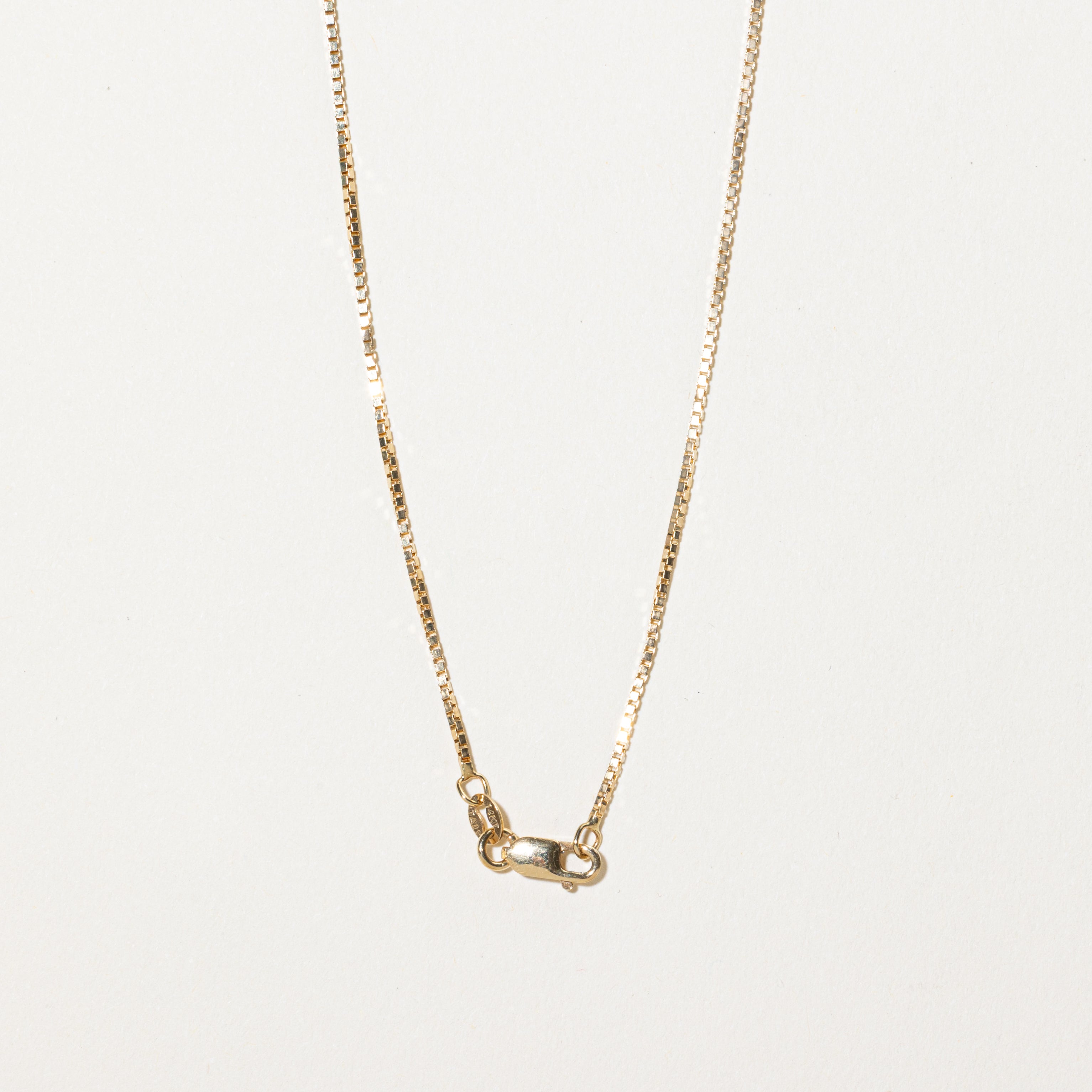 Two-Tone Diamond Bypass Pendant Necklace | 0.11ct | 17"