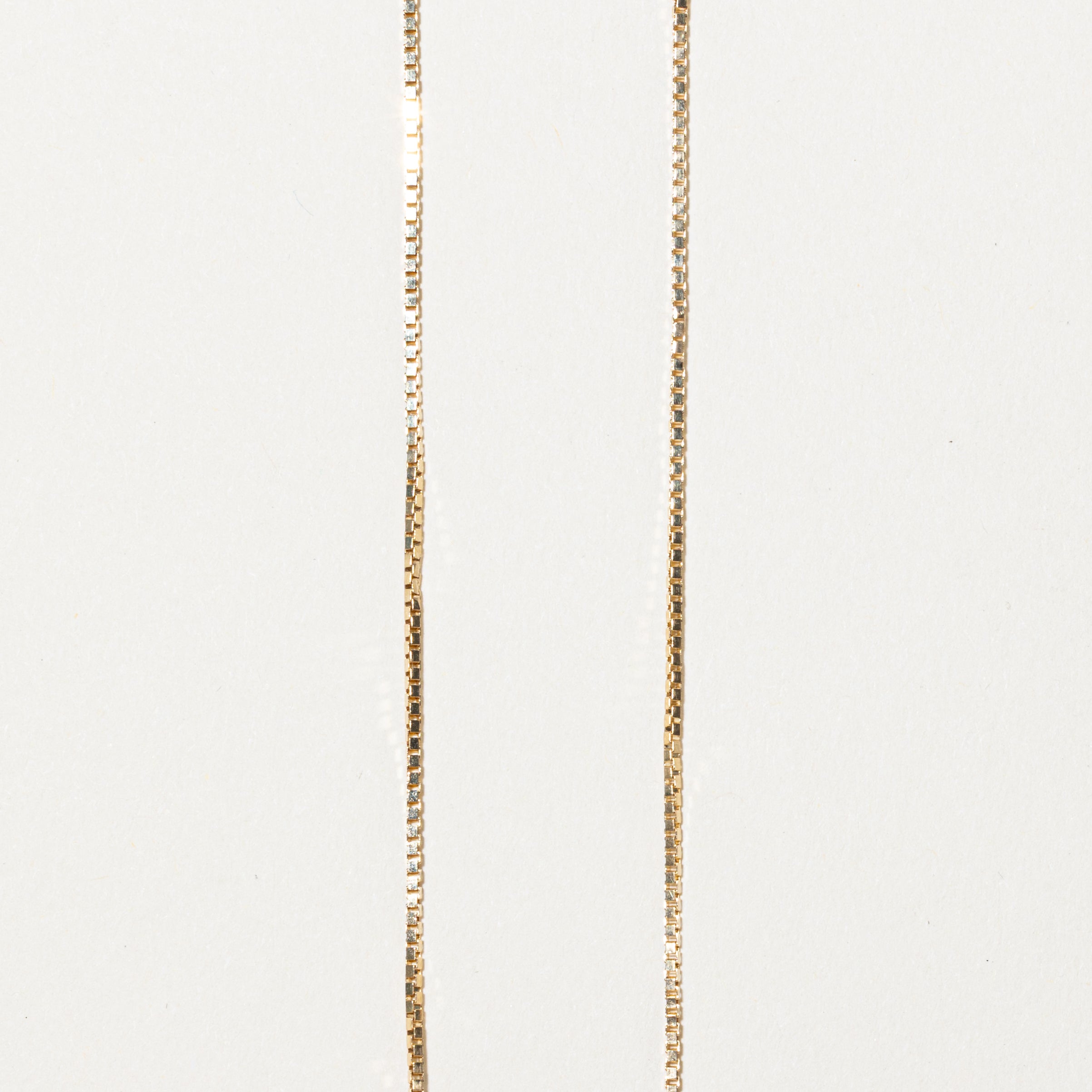 Two-Tone Diamond Bypass Pendant Necklace | 0.11ct | 17"
