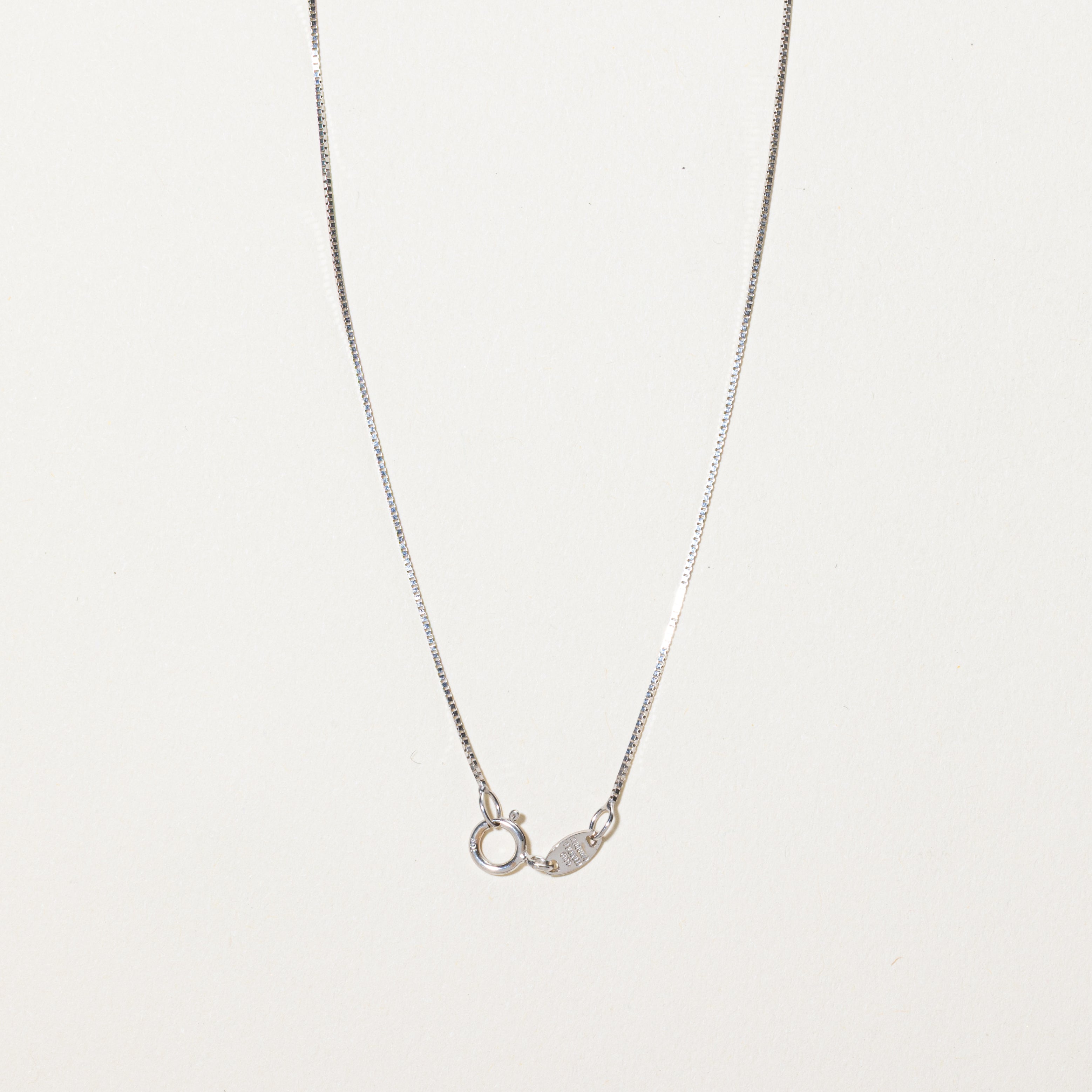 Diamond Open Heart Pendant Necklace | 0.02ctw | 17"
