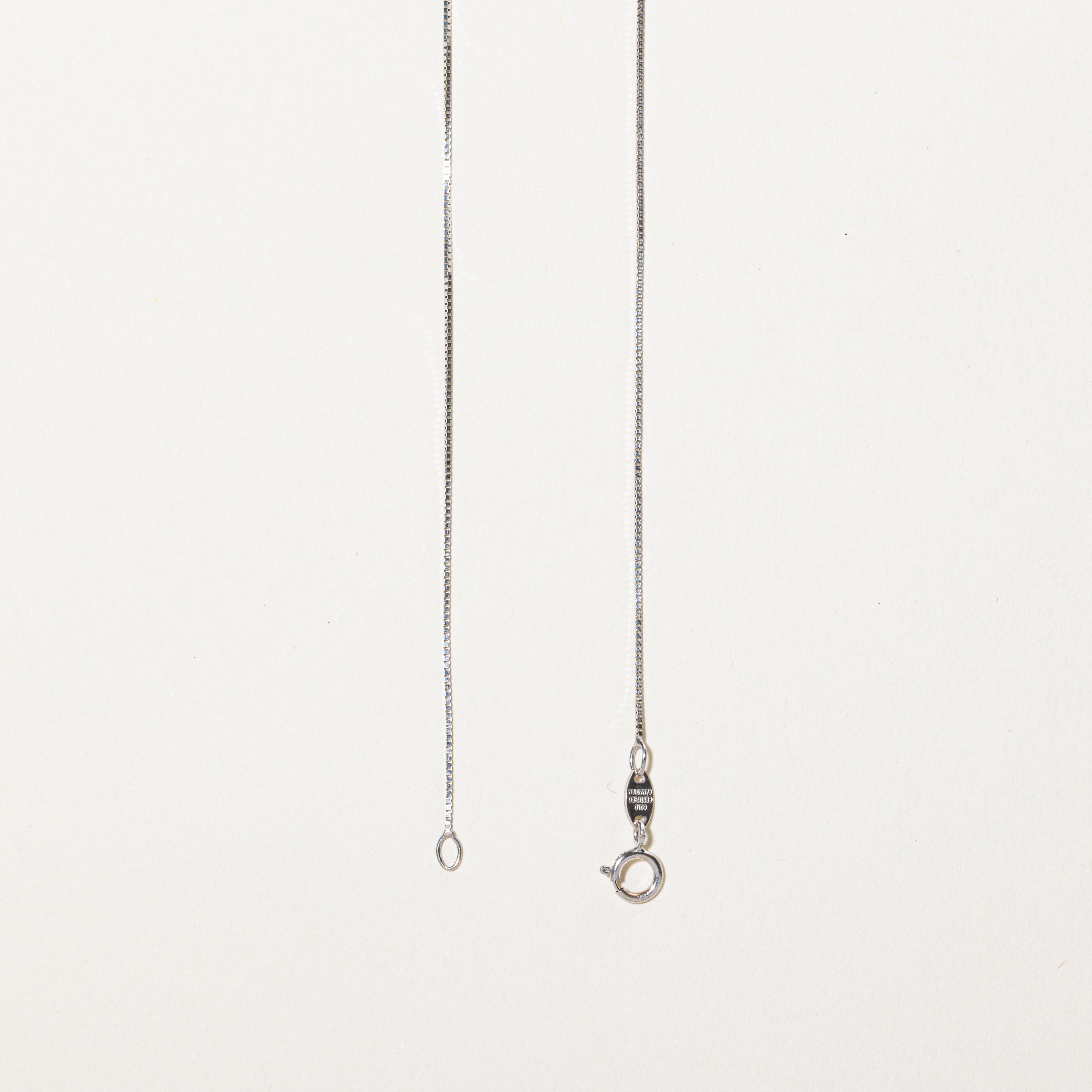 Diamond Open Heart Pendant Necklace | 0.02ctw | 17"