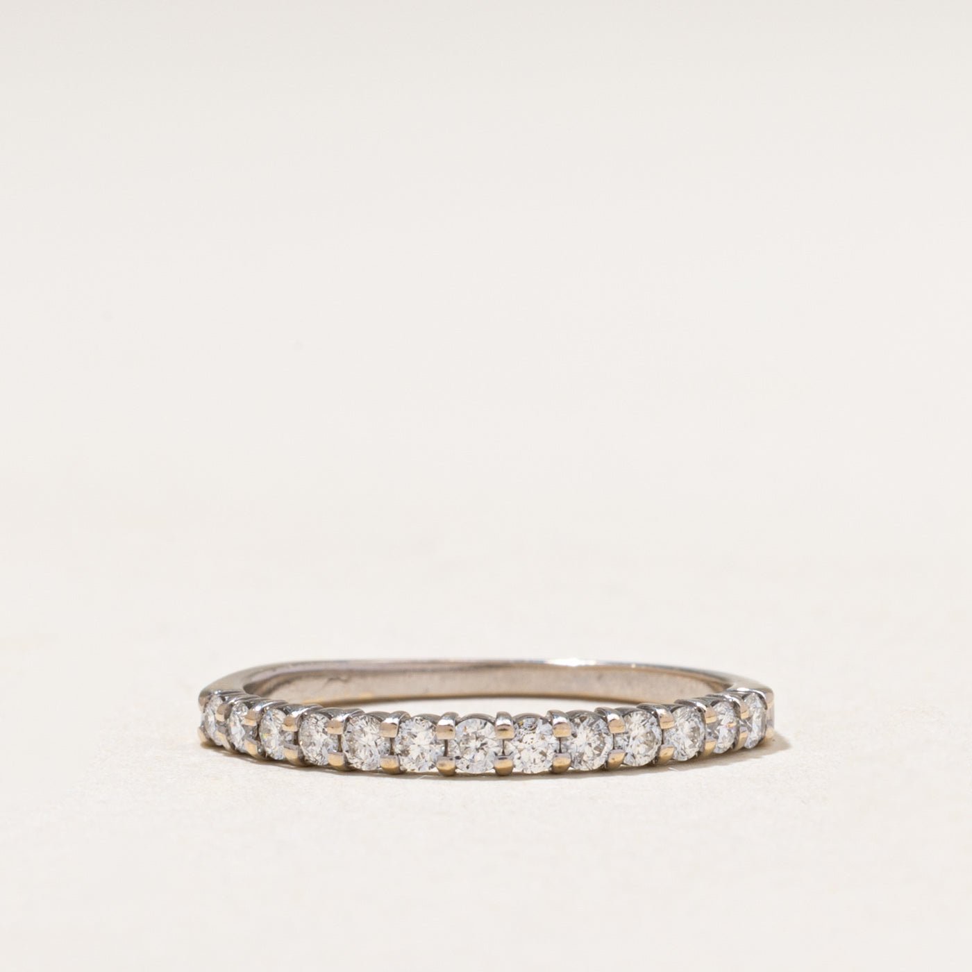 18k Semi-Eternity Diamond Band | 0.24ctw | 1.95mm | SZ 5.25