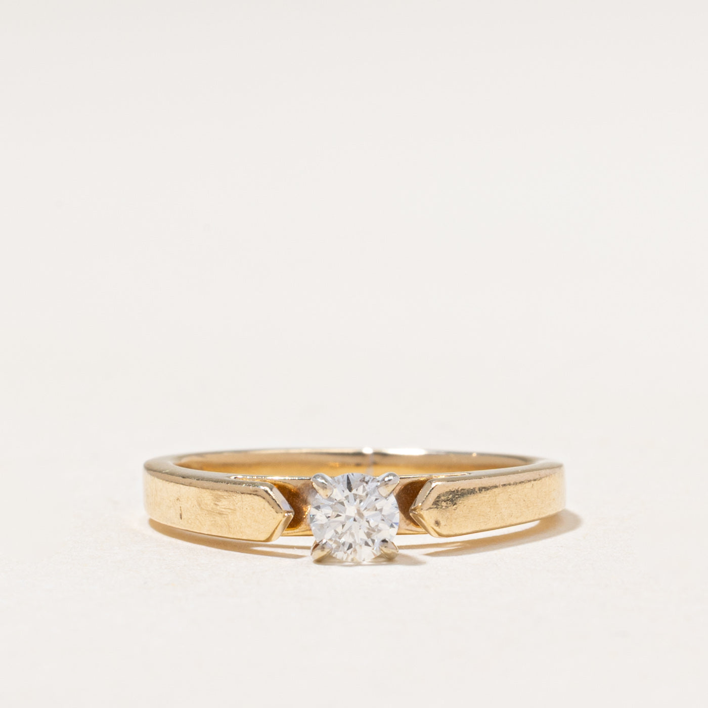 Solitaire Diamond Ring | 0.19ct | SZ 5