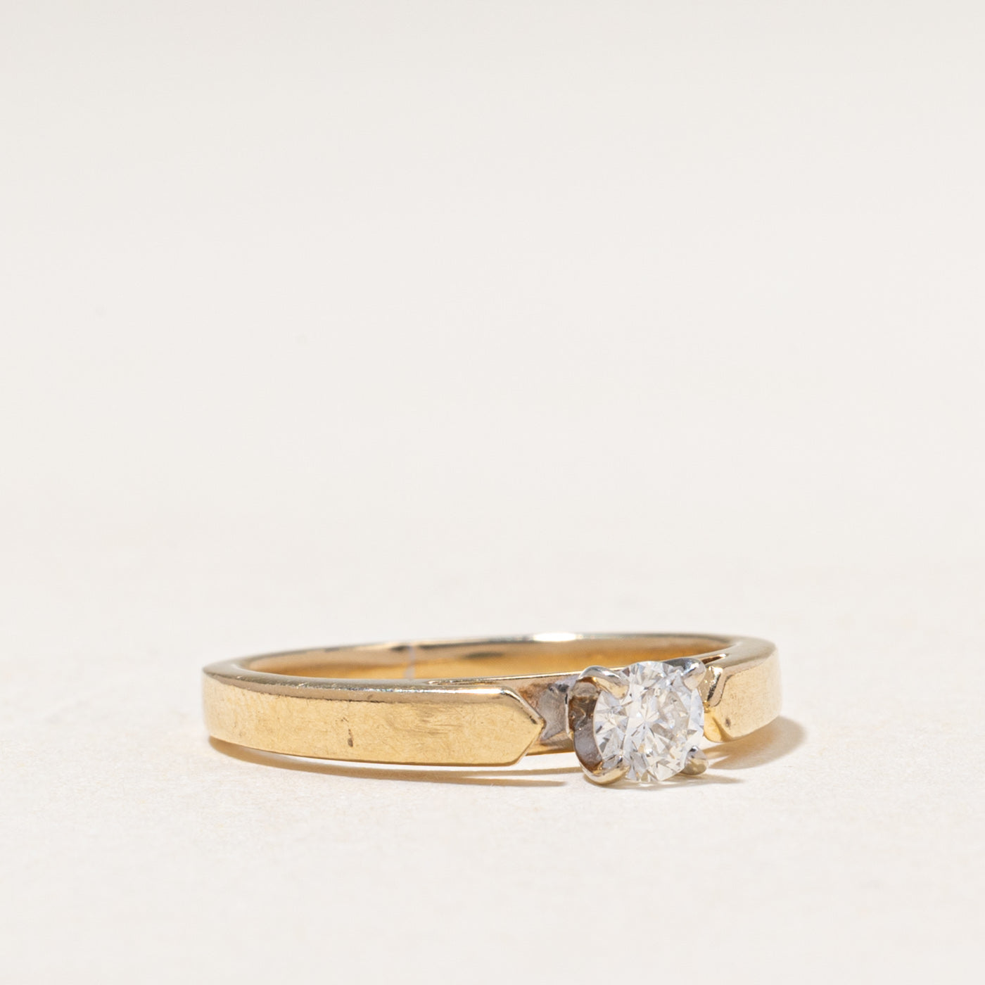 Solitaire Diamond Ring | 0.19ct | SZ 5