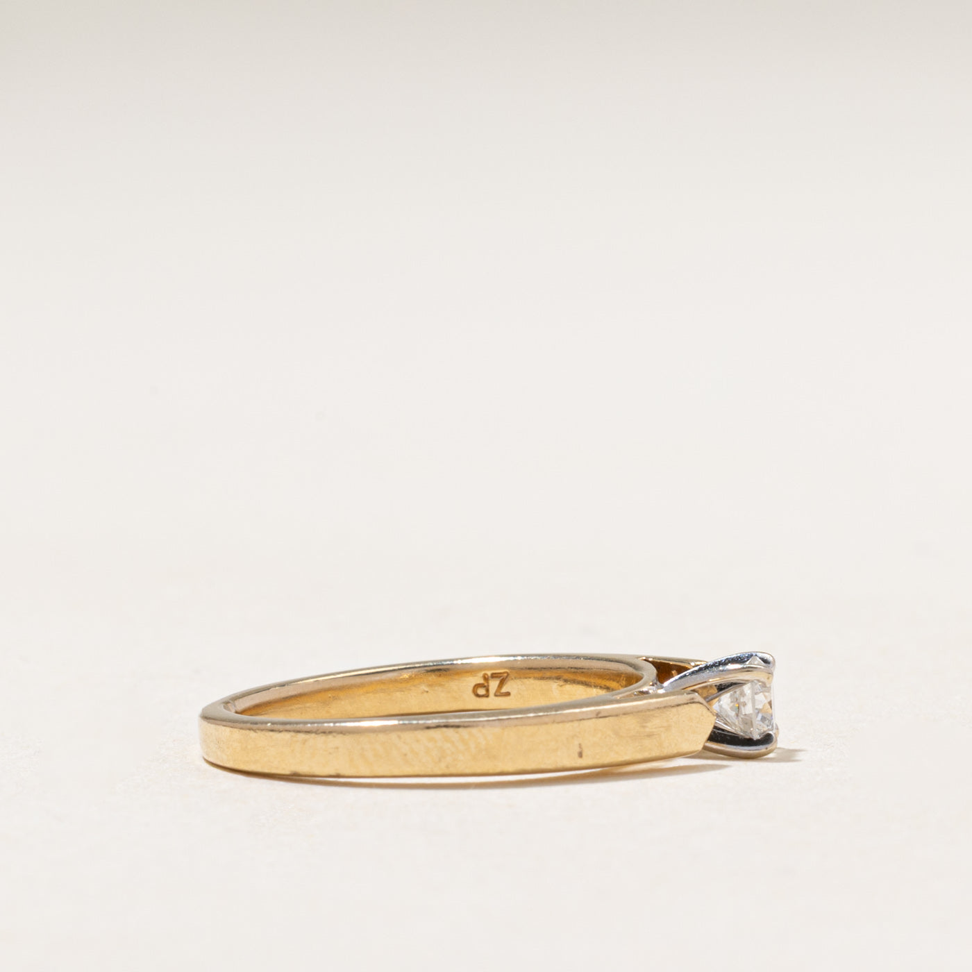 Solitaire Diamond Ring | 0.19ct | SZ 5