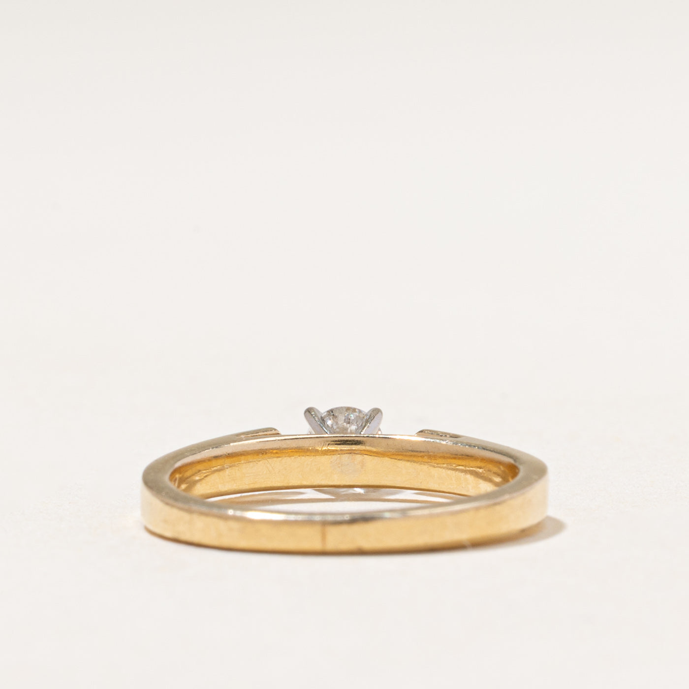 Solitaire Diamond Ring | 0.19ct | SZ 5